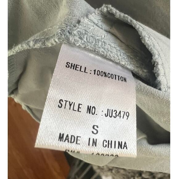 Washed Cotton Jumpsuit in Light Denim - Picture 16 of 16